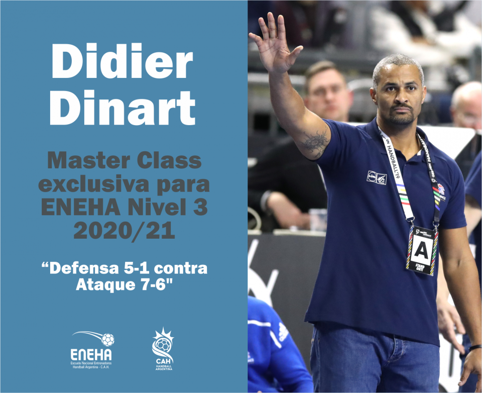 Master Class de Didier Dinart en ENEHA Nivel 3